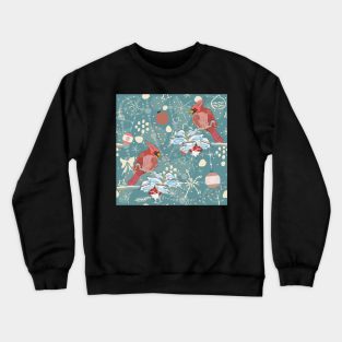 Winter Birds Crewneck Sweatshirt